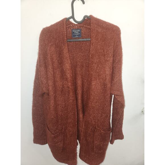 Abercrombie & Fitch soft cardigan rusty S - Picture 1 of 3